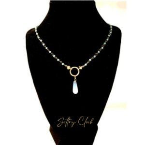 The Goddess Moonstone Calming Necklace